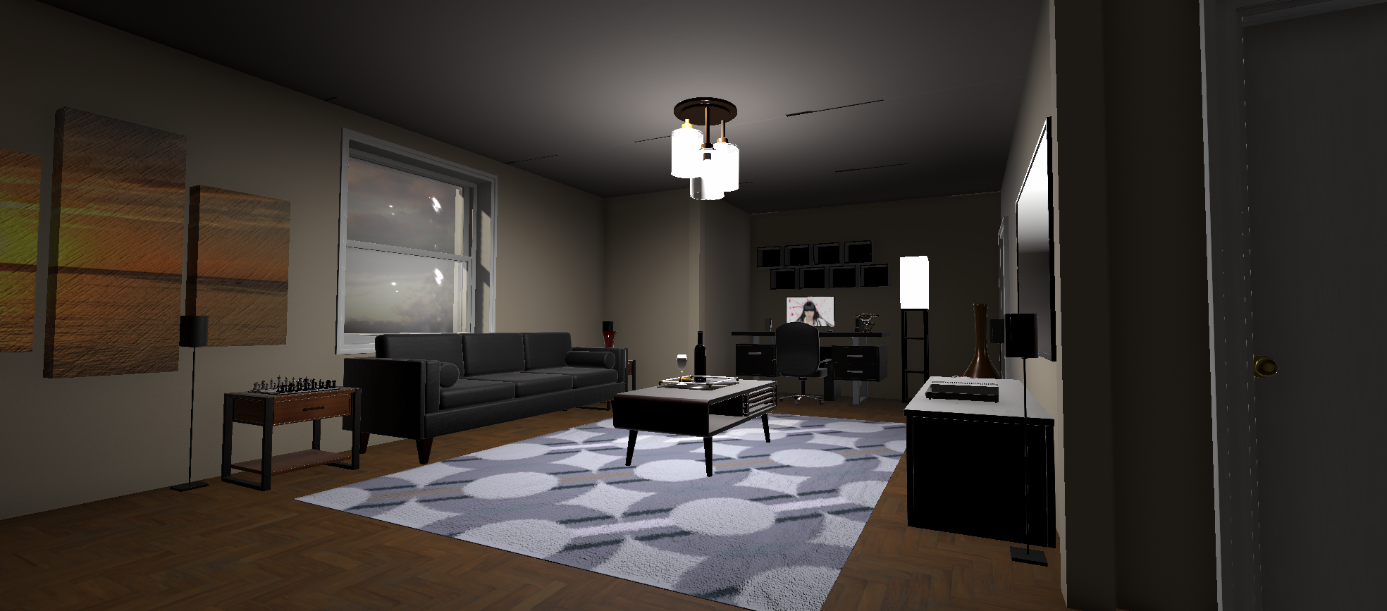 Image scene du salon
